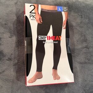 NWT 32 Degree Heat Base Layer Pants (2 Pack)